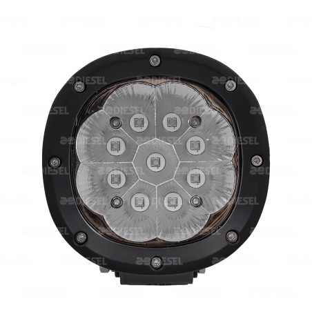 FARO 12/24V 45W 9 LED 4" REDONDO